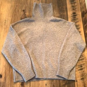 H&M cropped turtleneck sweater